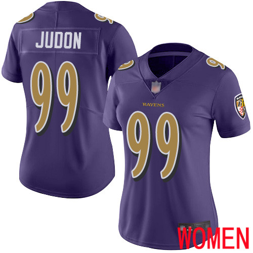 Baltimore Ravens Limited Purple Women Matt Judon Jersey NFL Football #99 Rush Vapor Untouchable->women nfl jersey->Women Jersey